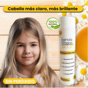 Shampoo Aclarador GOLD Esencia Mágica