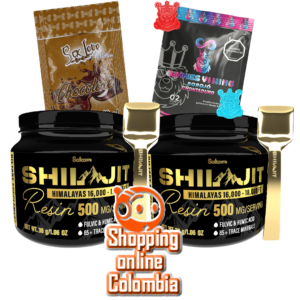 X2 Shilajit Satoomi con Choco y Gummies