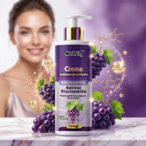 CREMA RESVERATROL ANTIENVEJECIMIENTO